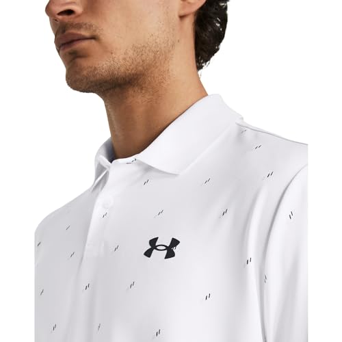 Image of Under Armour Golf Matchplay Printed Golf Polo