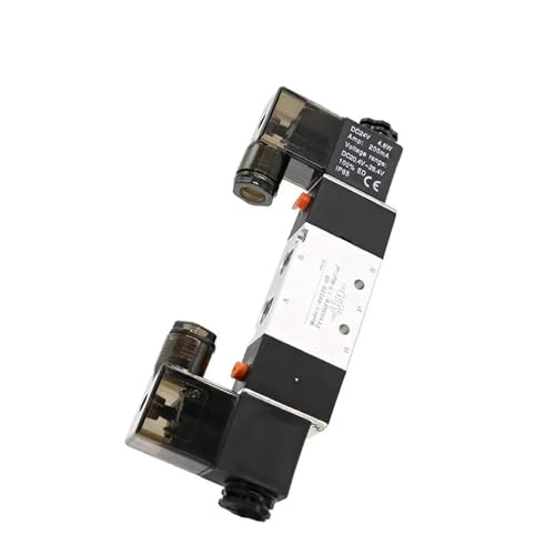 Électrovanne 4V320-10 3/8 double bobine bistable pour circuit d'air comprimé - 5