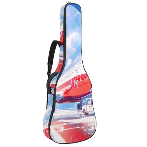 Sac pour guitare acoustique contre la pluie housse 101,6 cm avec poches de rangement
