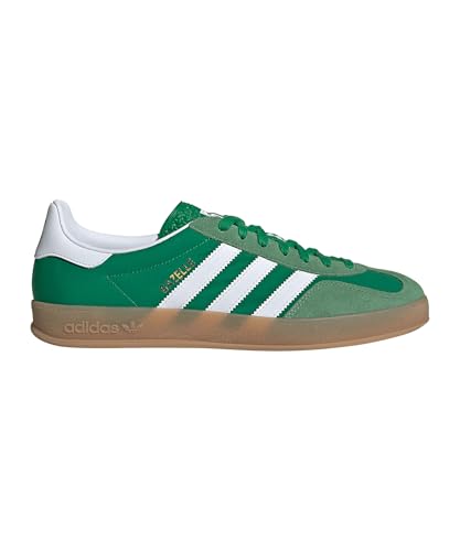 Image of adidas Gazelle Indoor Men's Three Layers Q-Pannel Gum Sole Trainers