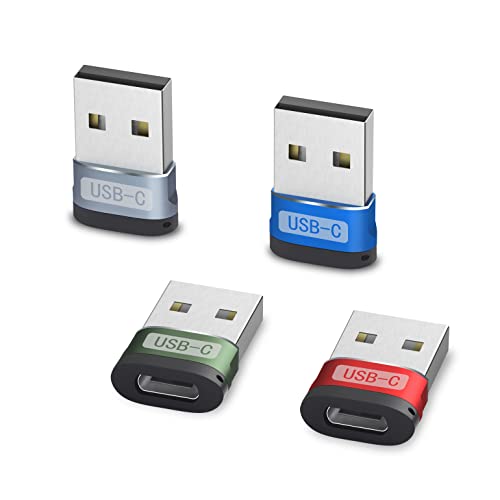 sunshot Adaptador USB C Hembra a USB Macho 3 Pack,Convertidor Cable Cargador Tipo A para Apple Watch 7 SE,iPhone 11 12 13 14 Pro MAX,AirPods iPad Mini 6 Air 4 5,Samsung Galaxy Note 10 S20 S21 S22 Cover