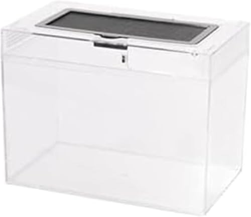 爬虫類ケージ 飼育ケース 飼育容器 両生類ボックス 昆虫飼育ケース 20cm/30cm/40cm/50cm 透明 繁殖用ボックス 無色 通気性 積み重ねる 爬虫類飼育箱、透明性 蛇 蛙 植物の造園 ?用 飼育や輸送に最適 (M (30*18*22cm))