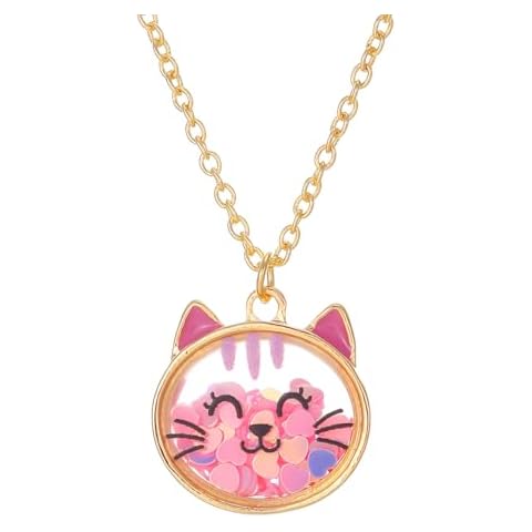DOYYCA Locket Necklace Cute Cat Locket Pendant Necklace for Jewelry Birthday Gifts (Cat) Cover