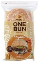 Ozery Bakery Organic OneBun Wheat Pita Bread, 12.7 Ounce - 6 per pack -- 6 packs per case.