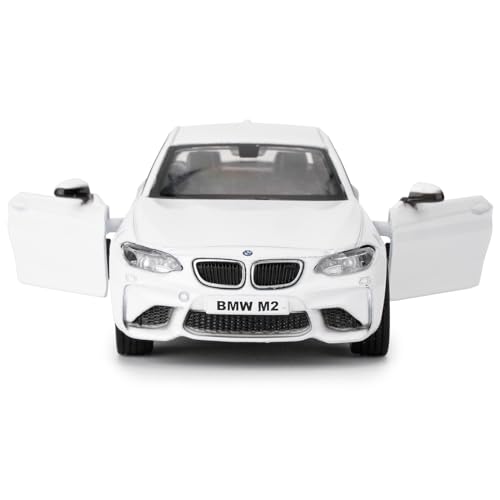 Carro de juguete RMZ City BMW M2 1:36 blanco miniatura 5