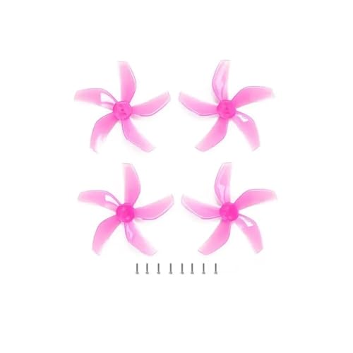 Hélices de réduction du bruit pour mini-drone accessoires silencieux rose