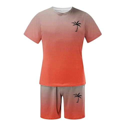 Ensemble t-shirt short homme doux respirant et léger vêtement été confort A66