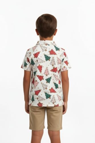 Image of Unique Baby Moisture Wicking Kids Polo Shirts for Toddler Boys Polo Shirt