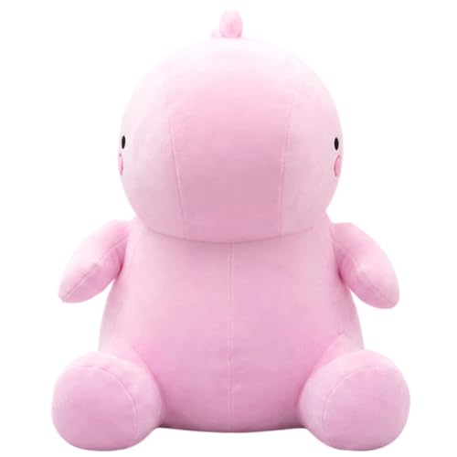 Image of Ultra-Soft 30cm Pink Dinosaur Plush Toy - Cute & Cuddly Stuffed Animal