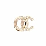 18K Gold Letter Earrings | Stylish CZ Stud Lightweight Earrings For Women | Fashionable Jewelry Accessory for Christmas.