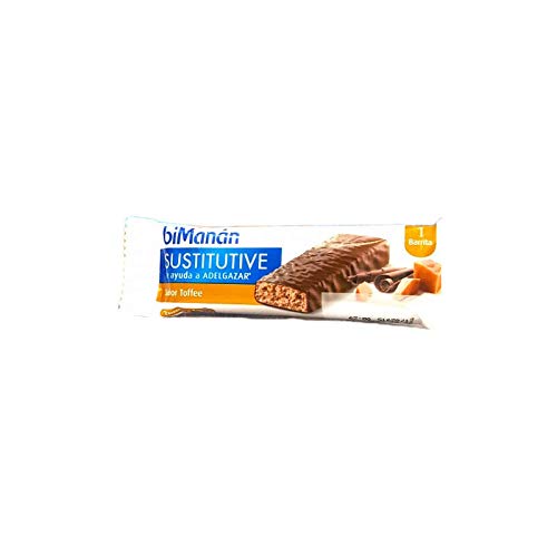 BIMANAN Barritas Sustitutivas Toffee Expositor 24 unidades Bimanan 250 g