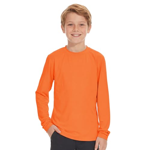 Image of American Trends Rash Guard Girls Swim Shirt Long Sleeve UPF 50+ 5-16T | UV Protection Girls Sun Shirt Lightweight Quick Dry for Kids Teens