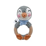 sonajero ganchillo patron Hecho a mano uno a uno a ganchillo o crochet.