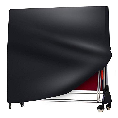 CYWEB Housse de Table Ping Pong Imperméable Couverture de Protection Tables de Tennis de Table pour Intérieur et Extérieur Tissu de 420D Oxford, 165 x 70 x 185 cm Cover