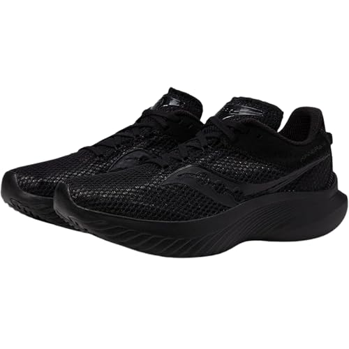 Image of Saucony Womens Kinvara 14 Running Sneakers Shoes - Black