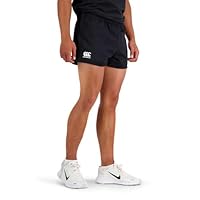 Canterbury Men's Rugged Drill Short Senior (New Fit), Black, 30