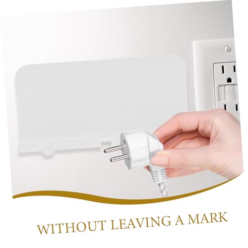 Soporte para teléfono móvil de pared Gatuida material ABS blanco 3 piezas para smartphone 4