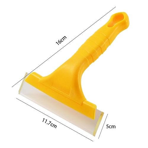 Image of Squeegee for Car Windshield, Window & Glass Cleaning - Household Shower Squeegee Bathroom Mirror Tiles Cleaning Tool