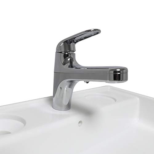 HTTMT-Washstand-Self-Care-Station-Portable-Wash-Basin-For-Child-Kids-Baby-Toddler-KEarly-Training-Learning-Plastic-Washbasin-Simulation-Towel-Shelf-PN-ET-BABY007-WHITE