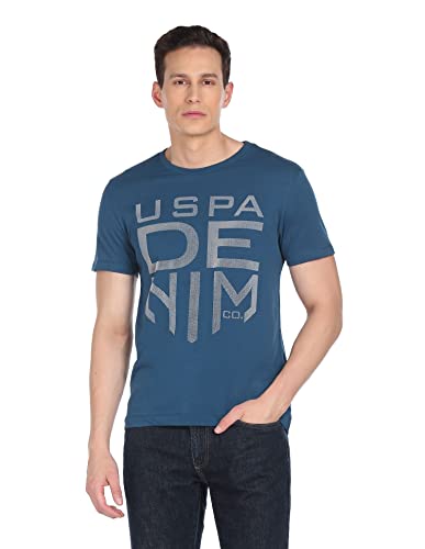 Image of U.S. Polo ASSN. Men's Cotton Regular Fit T-Shirt