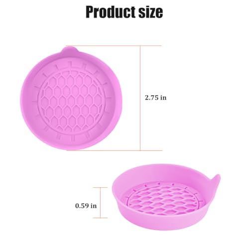 Portavasos de silicona para auto, set x4, universal miniatura 2