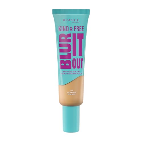 Rimmel Kind & Free Blur it out Base de Maquillaje Líquida Golden Beige 210 30ml