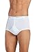 Jockey Mens Underwear Briefs - Classic Full Rise Design, Pack of 3 - Authentic Mens Underwear for Comfort and Quality, White, 38