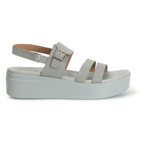 Image of ELLE Women's Multi-Strap Platform Sling back Sandals
