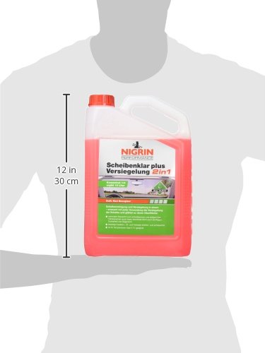 NIGRIN Prestaties helder glas en verzegeling 2 in 1, vanaf 5 °C, voorkomt strooilicht, verhoogt de rijveiligheid, 3 l - Image 4