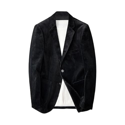 Men's Suit Jacket Long Sleeve Lapel Button Print With Pocket Slim Fit Business Commuter Daily Outerwear