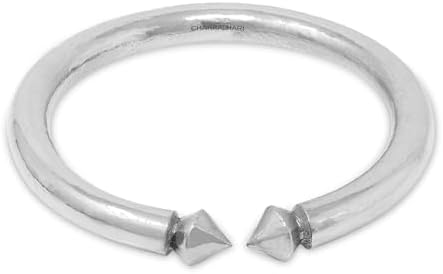 CHAKRADHARI 99.9% Pure Ranga (Tin) Gumti Bangle (Kada) for Women | Free Size With Astrological Benefits