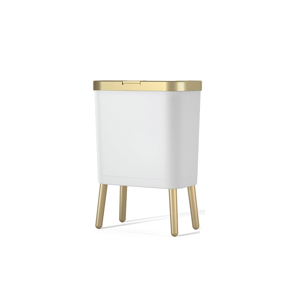 Poubelle domestique en grain de bois haut TUSUOD pour un design moderne