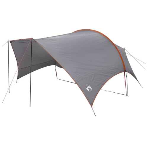 Gran refugio para tienda de campaña de 550x400 cm lona para camping exterior con bolsa 2