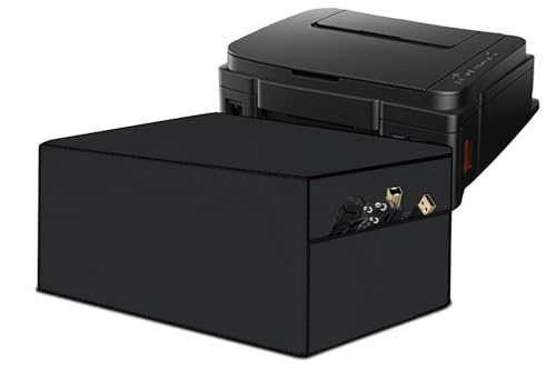 Image of Stylista Waterprood and Dustproof Printer Cover Suitable for Brother Ink Tank DCP-T226, Heavy-Duty grey Thick Polyester