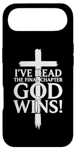 「I 've Read the Final Chapter God Wins Wins Christian Cross Faith」 スマホケース iPhone Air 用