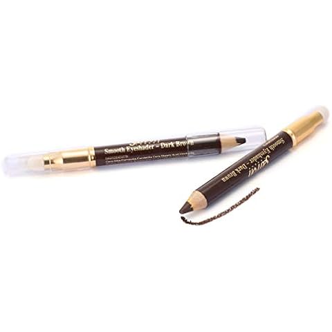 Saffron Smooth Eye Shader Pencil with Smudger (369 Dark Brown) Cover