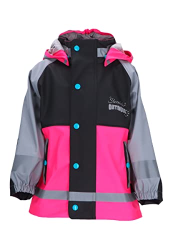 Sterntaler Unisex Baby Funktions-regenjacke Rain Jacket, Rosa, 86 EU