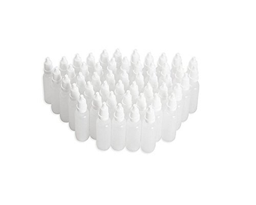 8ml vide Plastique compte-gouttes chutes bouteilles Portable Bouteille en plastique liquide Eye Dropper rechargeables bouteilles conteneurs (50Pcs) Cover