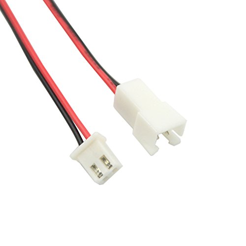 50 piezas 25 pares conector macho y hembra 2.54mm 2PIN miniatura 3