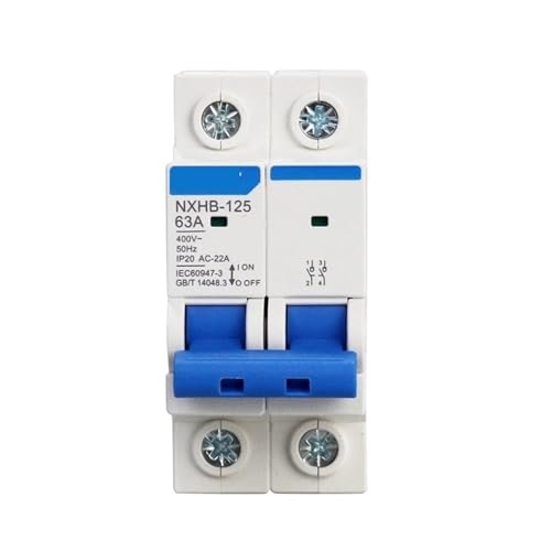 Disjoncteur NXHB-125 2P 63A : évitez les surcharges de vos appareils de forte puissance