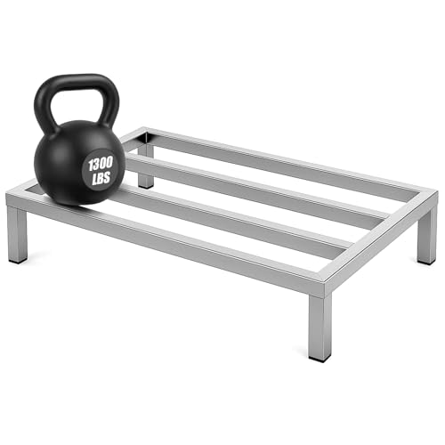 Image of MorningRo 1 Pack Dunnage Rack 36 inch Long x 14 inch Wide, 7.9 inch Height