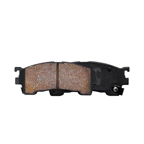 Image of Detroit Axle - Front Brake Pads for Ford 1999-2000 Protege, 1993-1997 Probe | Mazda MX-6, 1993-2002 626, Ceramic Brake Pads Replacement