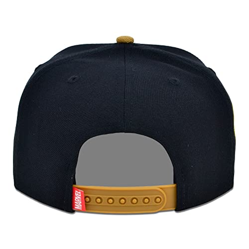 Marvel Black Panther Snapback Adjustable Cap Black/Gold #TOP3