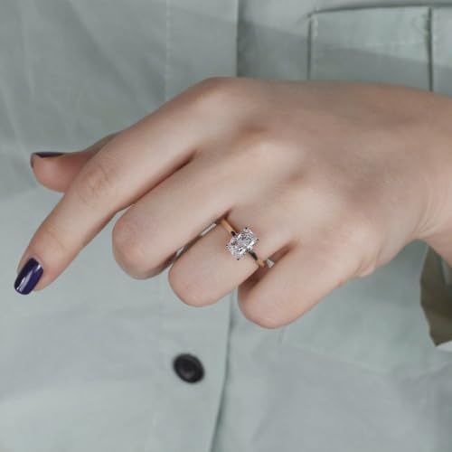 10K 14K 18K Gold 1-3 Carat Lab Grown Diamond Solitaire Ring IGI CERTIFIED Diamond Engagement Ring (D Color VVS2-VS1 Clarity)2