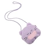 FOMIYES ぬいぐるみ メッセンジャー バッグ イチゴ 財布 猫 財布 タイ 染め