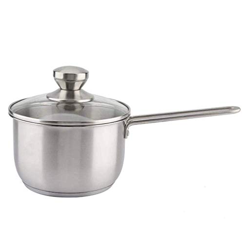 Pot en acier inoxydable épaissie, multifonctions en verre Hot Pot épaissie Double Bottom vapeur Hot Pot Wok