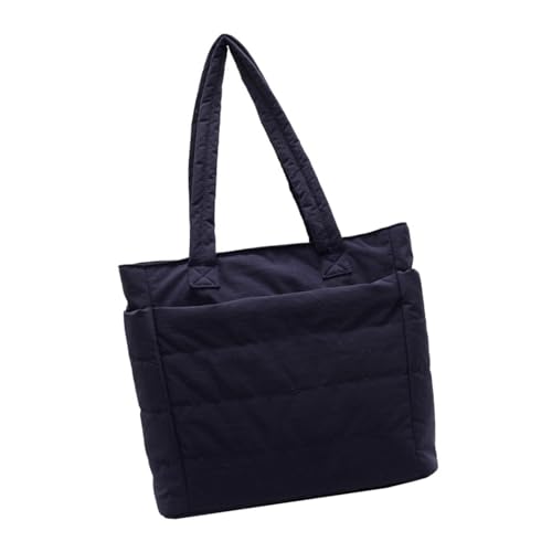 Sac à bandoulière en nylon pour femme avec poignée chic