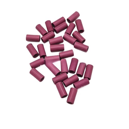 10pc Ceramic Tube Wear resistant Smooth Ceramic Tube Outer Circle Over Line Ceramic Tube Outer Diameter 10 Length 20 Inner Hole 6.5mm (10 * 20 * 6.5)