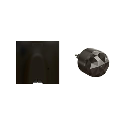LEGRAND – Pack de arranque para calefacción eléctrica conectada Céliane with Netatmo – 1 salida de cable conectado + 1 pasarela de conexión – negro mate