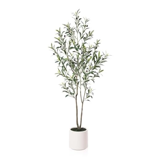 Lifelike Artificial Olive Tree for Home Decor